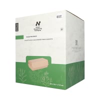 65 Baguetteboxen, Pappe &quot;NOTPLA&quot; 7,5 cm x 10,7 cm x 22 cm braun