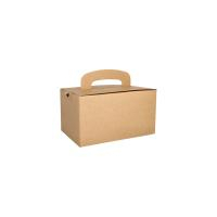 20 Lunch-Boxen, Pappe &quot;pure&quot; eckig 12,5 cm x...