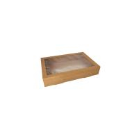 10 Transport- und Catering-Kartons, Pappe eckig 8 cm x 31...