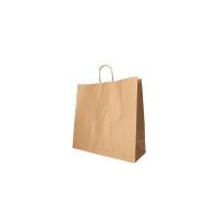 25 Tragetaschen, Papier 35 cm x 35 cm x 14 cm braun mit...