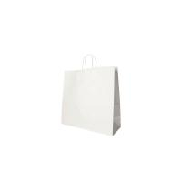 25 Tragetaschen, Papier 35 cm x 35 cm x 14 cm weiss mit...