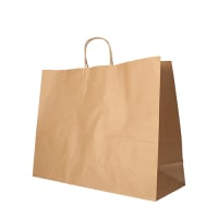 Papstar 25 Tragetaschen, Papier 27 cm x 32 cm x 21,5 cm...