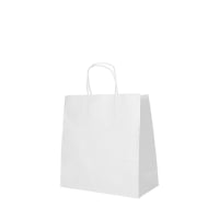 Papstar 25 Tragetaschen, Papier 25 cm x 26 cm x 17 cm...