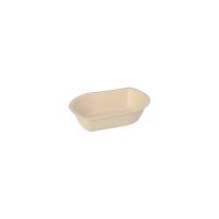 50 Snacktrays Zuckerrohr 3,1 cm x 9,7 cm x 13,2 cm natur