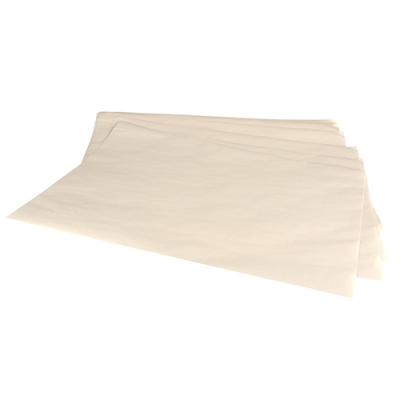 Papstar 500 Blatt Flaschenseiden, 1/4 Bogen 50 cm x 37,5 cm weiss