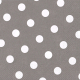 Papstar 20 Servietten, 3-lagig 1/4-Falz 40 cm x 40 cm grau &quot;Dots&quot;