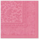 20 Servietten &quot;ROYAL Collection&quot; 1/4-Falz 40 cm x 40 cm rosa &quot;Ornaments&quot;