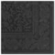 20 Servietten &quot;ROYAL Collection&quot; 1/4-Falz 40 cm x 40 cm schwarz &quot;Ornaments&quot;