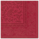 50 Servietten &quot;ROYAL Collection&quot; 1/4-Falz 40 cm x 40 cm bordeaux &quot;Ornaments&quot;