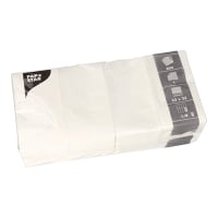 500 Servietten, 1-lagig 1/8-Falz 33 cm x 33 cm weiss