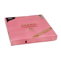 Papstar 20 Servietten &quot;ROYAL Collection&quot; 1/4-Falz 40 cm x 40 cm rosa