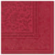 20 Servietten &quot;ROYAL Collection&quot; 1/4-Falz 40 cm x 40 cm bordeaux &quot;Ornaments&quot;