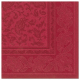 Papstar 20 Servietten &quot;ROYAL Collection&quot; 1/4-Falz 40 cm x 40 cm bordeaux &quot;Ornaments&quot;