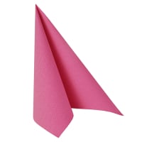 50 Servietten &quot;ROYAL Collection&quot; 1/4-Falz 40 cm x 40 cm fuchsia