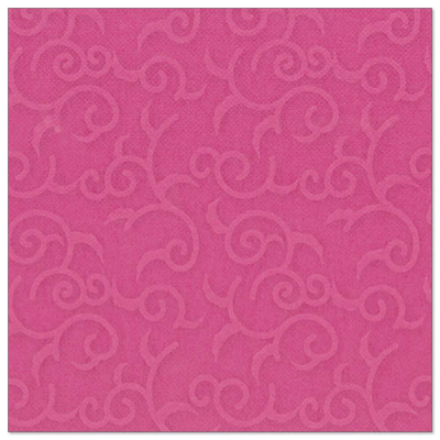 Papstar 50 Servietten &quot;ROYAL Collection&quot; 1/4-Falz 40 cm x 40 cm fuchsia &quot;Casali&quot;