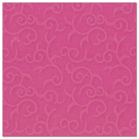 Papstar 50 Servietten &quot;ROYAL Collection&quot; 1/4-Falz 40 cm x 40 cm fuchsia &quot;Casali&quot;