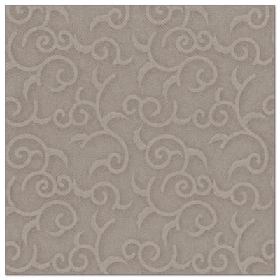 50 Servietten &quot;ROYAL Collection&quot; 1/4-Falz 40 cm x 40 cm grau &quot;Casali&quot;