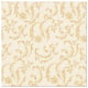 50 Servietten &quot;ROYAL Collection&quot; 1/4-Falz 40 cm x 40 cm champagner &quot;Damascato&quot;