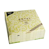 50 Servietten &quot;ROYAL Collection&quot; 1/4-Falz 40 cm...