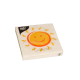 Papstar 20 Servietten, 3-lagig 1/4-Falz 25 cm x 25 cm &quot;Here comes the Sun&quot;