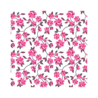 20 Servietten, 3-lagig 1/4-Falz 25 cm x 25 cm fuchsia...