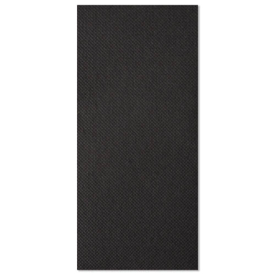 Papstar 50 Servietten &quot;ROYAL Collection&quot; 1/8-Falz 40 cm x 40 cm schwarz