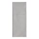 100 Bestecktaschen, Airlaid 40 cm x 48 cm grau &quot;Premium&quot; mit Besteckfalz