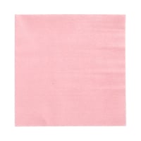 100 Servietten, 1-lagig 1/4-Falz 33 cm x 33 cm rosa