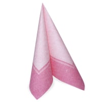 Papstar 50 Servietten &quot;ROYAL Collection&quot; 1/4-Falz 40 cm x 40 cm rosa &quot;Linum&quot;