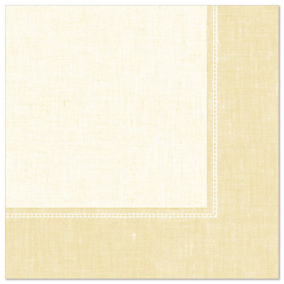 50 Servietten &quot;ROYAL Collection&quot; 1/4-Falz 40 cm x 40 cm champagner &quot;Linum&quot;