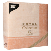 50 Servietten &quot;ROYAL Collection&quot; 1/4-Falz 40 cm...