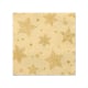 Papstar 20 Servietten, 3-lagig 1/4-Falz 25 cm x 25 cm creme &quot;Christmas Shine&quot;