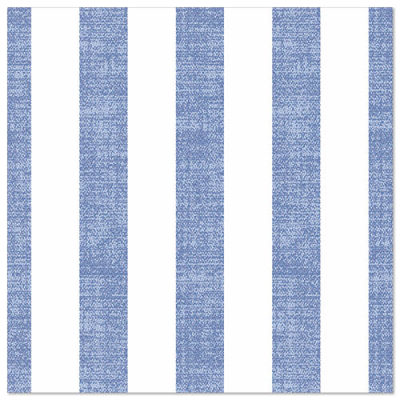 50 Servietten &quot;ROYAL Collection&quot; 1/4-Falz 40 cm x 40 cm blau &quot;Lines&quot;