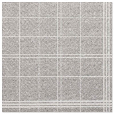 50 Servietten &quot;ROYAL Collection&quot; 1/4-Falz 40 cm x 40 cm grau &quot;Kitchen Craft&quot;