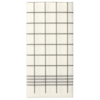 30 Servietten, 2-lagig &quot;PUNTO&quot; 1/8-Falz 39 cm x 40 cm grau &quot;Kitchen Towel&quot; mikrogepr&auml;gt