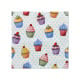 20 Servietten, 3-lagig 1/4-Falz 25 cm x 25 cm &quot;Cupcakes&quot;