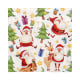 20 Servietten, 3-lagig 1/4-Falz 33 cm x 33 cm &quot;Happy Santa&quot;