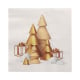 20 Servietten, 3-lagig 1/4-Falz 33 cm x 33 cm &quot;Scene de Noel&quot;