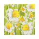 Papstar 100 Servietten, 3-lagig 1/4-Falz 33 cm x 33 cm &quot;Narciso&quot;