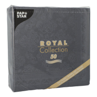 50 Servietten &quot;ROYAL Collection&quot; 1/4-Falz 40 cm...