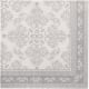 Papstar 50 Servietten &quot;ROYAL Collection&quot; 1/4-Falz 40 cm x 40 cm grau &quot;Arabesque&quot;