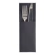 Papstar 50 Servietten &quot;ROYAL Collection&quot; 48 cm x 30 cm schwarz mit Besteckfalz