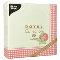 50 Servietten &quot;ROYAL Collection&quot; 1/4-Falz 40 cm...