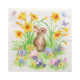 20 Servietten, 3-lagig 1/4-Falz 33 cm x 33 cm &quot;Cute Bunny&quot;