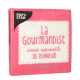 20 Servietten, 3-lagig 1/4-Falz 33 cm x 33 cm fuchsia &quot;La Gourmandise&quot;