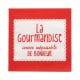 20 Servietten, 3-lagig 1/4-Falz 33 cm x 33 cm rot &quot;La Gourmandise&quot;