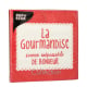 20 Servietten, 3-lagig 1/4-Falz 33 cm x 33 cm rot &quot;La Gourmandise&quot;