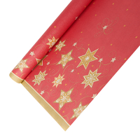 Papstar Tischdecke, Papier 6 m x 1,2 m rot &quot;Just...