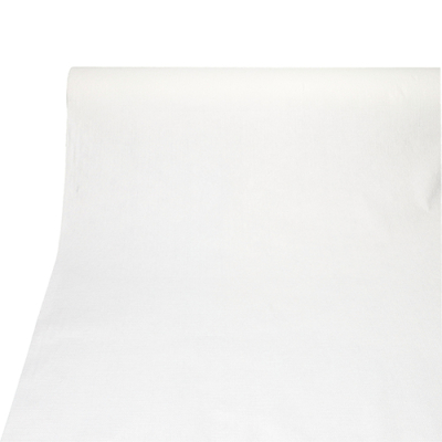 Papstar Tischdecke, stoff&auml;hnlich, PV-Tissue Mix &quot;ROYAL Collection&quot; 20 m x 1,18 m weiss