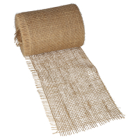 Papstar Dekoband Jute 10 m x 15 cm natur auf Rolle